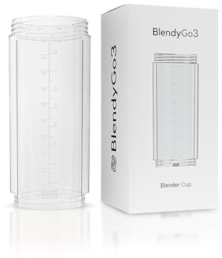 BlendyGo 3 Mixerbehälter für BlendyGo 3 – 500 ml Ersatzbehälter – Zubehör für kabellosen Standmixer – BPA-freier Kunststoff – Ersatzteil für persönlichen Smoothie Mixer