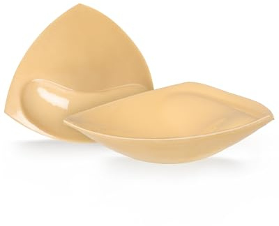 Niidor Bra Inserts Double-Sided Sticky Push Up Pads Stick On Bra Pads Thin & Lightweight Adhesive Inserts for Women