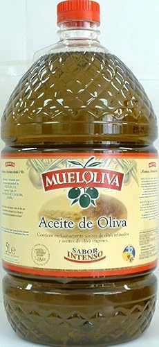 Intense Olive Oil Mueloliva – 5 Litre Bulk Bottle | Rich & Robust Flavour