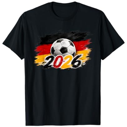 Fußball - WM 2026 Deutschland Fan T-Shirt