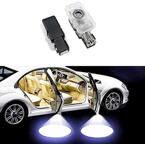 Duleutgnu Lot von 2 Autotür Logo LED Einstiegsleuchte Lichter Tür Beleuchtung Willkommen Projektionslicht Emblem HD für Volvo