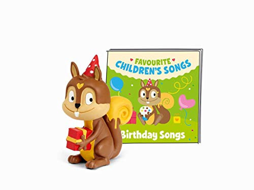 tonies Audio Character for Toniebox, Favourite Children's Songs, Birthday Songs for Children and Parties for Use with Toniebox Music Player (Sold Separately), 50 Mins of Audio for Age 3+