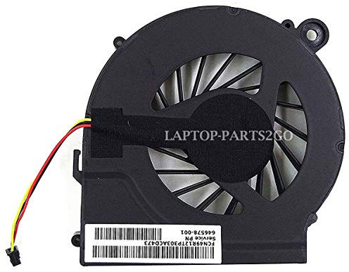 TB® Replacement Cooling Fan for HP Pavilion G4 G6 G7 G42 G56 CQ42 CQ62 CQ56 CQ56z Presario CQ62z G62t Q72C Series Laptop Fan Part # 646578-001 Comes with One Year Warranty