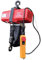 CROSSFER Elektrischer Kettenzug BDH-500, Hubkraft 500 Kg, Kettenlänge 10 Meter, Automatische Endabschaltung oben und unten, Handbedienung mit Not-Aus Funktion, Elektrokettenzug mit 230V Motor