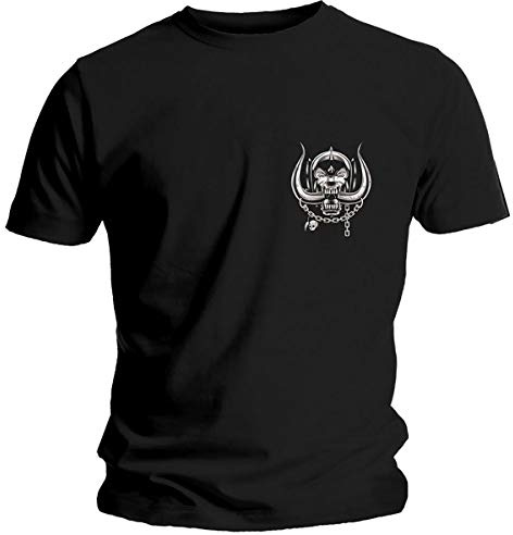 Motorhead MHEADTEE54MB02 T-Shirt, Black, Medium