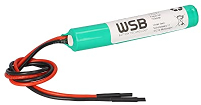 3,6V Notleuchten Akkupack 750mAh NiMH 2/3 AA GP 30cm Kabel Modellbau Notlicht Sicherheitsbeleuchtung