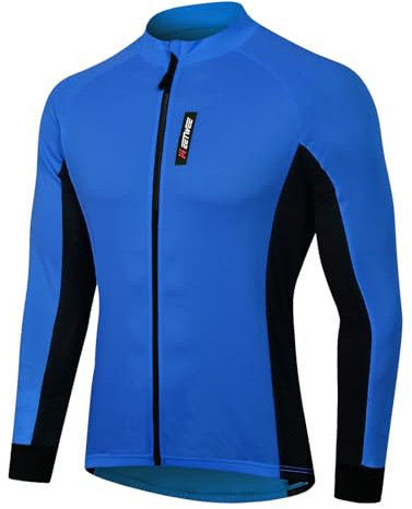 MEETWEE Men’s Cycling Jersey, Long/Short Sleeve Biking Cycle Tops Quick Dry Breathable Mountain Bike MTB Shirt Racing Bicycle Clothes