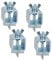 Sheet Metal Butt Welding Clamps Fasteners Fastener Intergrips Panel Lock Grip 4pk