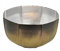 Lambert Windlicht Eisen Bronze-Silber, H 8,5 cm D 13 cm