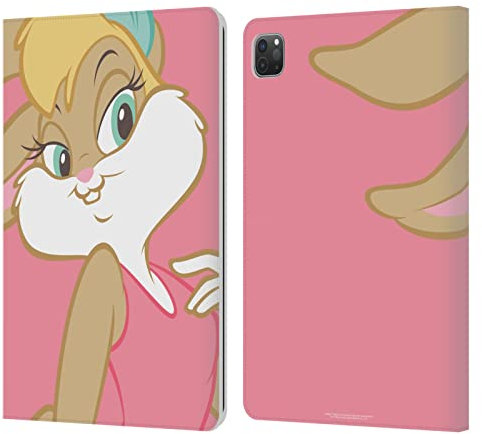 Head Case Designs Licenciado Oficialmente Looney Tunes Lola Bunny Personajes Carcasa de Cuero Tipo Libro Compatible con Apple iPad Pro 11 2020/2021 / 2022