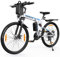 VARUN E Bike Mountainbike 26 Zoll, Klapprad E-Bike mit 48V Batterie, Ebike Herren Damen, Elektro-Mountainbike mit 21-Gang-Getriebe, LCD-Meter, Faltbares MTB, Reichweite 80 KM
