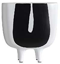 KRHINO Schwarz U-förmige Ornamente Einfache Wohnzimmer Modell Zimmer Hotel Geometrische Desktop-Ornamente Tischdekoration (Size : S)