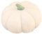 TNSLAND 3D Gefüllte Kürbis Dekokissen Kürbiskissen 25cm Kürbis Kissen Halloween Kürbis Deko Kissen Kürbiskissen Schlafzimmer Dekoration Sofa Kissen Geschenke Halloween Deko (Weiß)