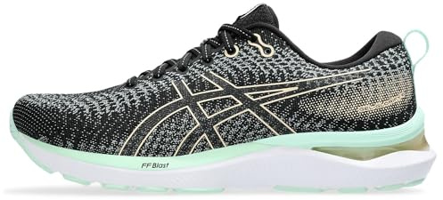 ASICS Damen Gel-Glorify 6 Sneaker, Black Apricot Crush, 39 EU