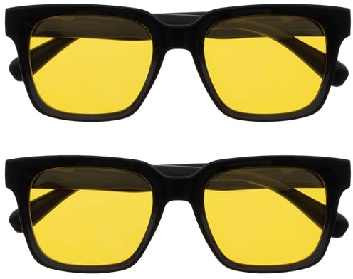 OPULIZE ERA Sonnenbrille – Orangefarbene Gläser – Entspiegelt – Polarisierte Gläser mit UV400-Schutz