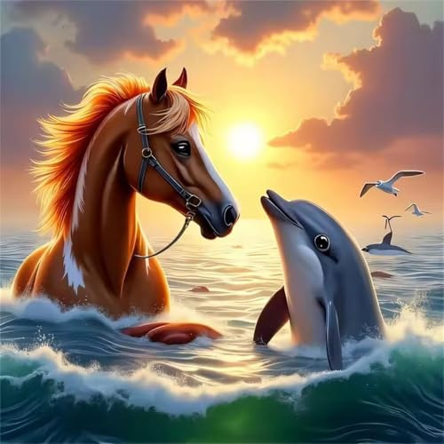 Puzzle 1000 Pièces Adultes Dauphin Chinois 65x65cm 1000 pièces Puzzles pour Adultes Jeu éducatif défi Jouet, Puzzle Impossible pour Toute la Famille