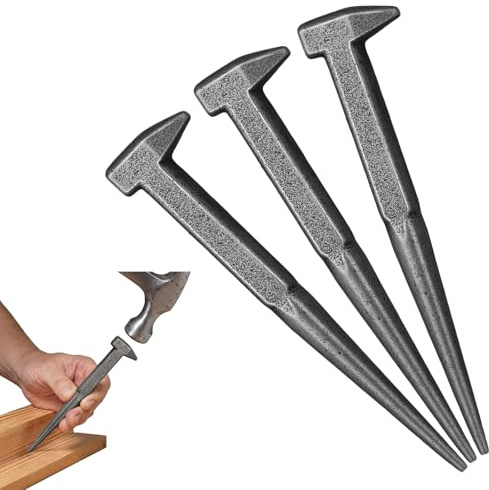 Otoolling 3 Pcs 1/8 Nail Punch Tool Set for Woodworking Japanese Nail Setter Heavy Duty Black Steel Durable Precision Tool for Woodworking and Finishing Projects