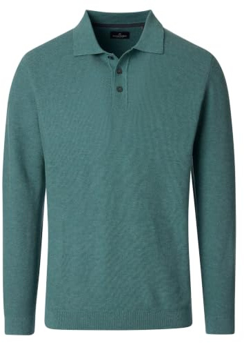CASAMODA Polo-Shirt Langarm Uni