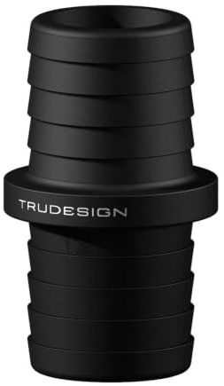 TRUDESIGN Rückschlagventil 1 1/2Ø schwarz SB-verpackt