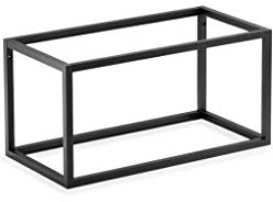 NABER 8051037 Cubo Komplettsets, Regalsystem, 600 x 300 mm, schwarz matt