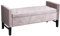 Samt Bank Polsterbank Hamptons Samthocker Polsterhocker Truhenbank 127 cm Landhausstil fha039 Palazzo Exklusiv