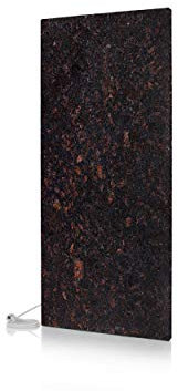 Magma® Naturstein-Infrarotheizung Original Funkgesteuert - Deutscher Hersteller seit 1992 - Magmaheizung mit 10 Jahren Garantie (Granit Tan Brown, 1200 Watt / 1180 x 520)