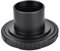 Yunir 1.25in Astronomical Telescope Mount Adapter, Aluminum Alloy T SLR Ring for Nikon Camera Lens
