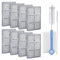 NEOUZA Lot de 8 filtres à eau à charbon de qualité supérieure compatibles avec fontaine Drinkwell Platium Pet et un kit de nettoyage pour fontaine