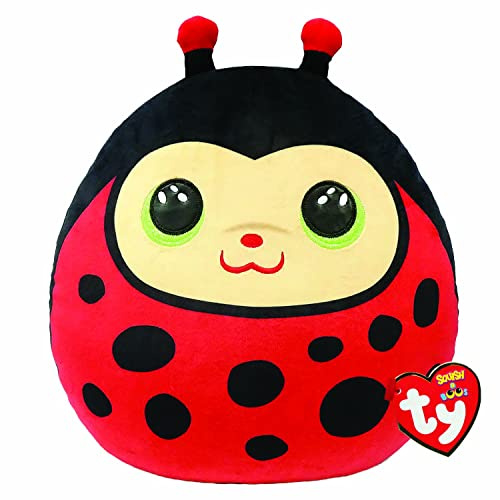 TY Squish a Boo Marienkäfer Izzy 20 cm 2009145 Red/Black