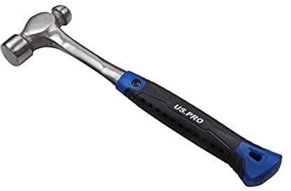 US Pro 16oz One-Piece Ball Pein Hammer All Steel