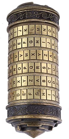 Metall-Cryptex-Schloss, langlebige klassische romantische Retro-Geschenke, für Geschäftsnotizen, Gedichte, Schmuck, Schlüssel, andere Wertsachen machen große Überraschung für Ihre Lieben