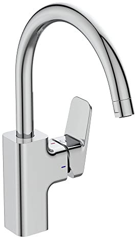 Ceraplan Single Lever High Tubular Spout Kitchen Mixer Tap