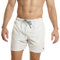 RIPT Men's Performance Essentials Quick Dry UV 50 Sun Protection Swim Shorts Trunks, White, M