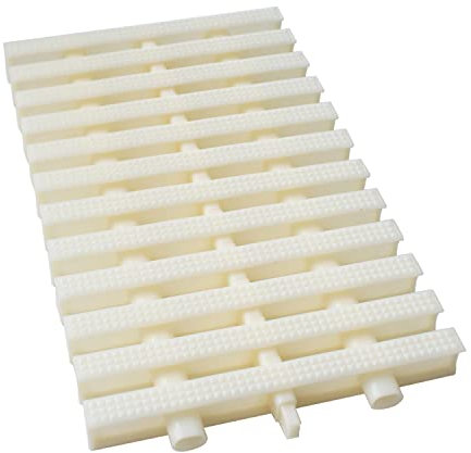 OemClima Modulo Rejilla Transversal Piscina desbordante Rejilla rebosadero canaleta desague terraza Jardin Ducha bañera Sauna SPA (350mm x 1m)