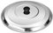 TOPBATHY Couvercle De Casserole En Acier Inoxydable Couvercle Universel Pour Casseroles Et Poêles Couvercle De Poêle En Acier Couvercles D'Ustensiles De Cuisine Couvercle De Wok En
