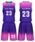 BVCL Benutzerdefiniert Basketball-Trikots T-Shirt Shorts 2 Teiliges Set, mit Jeder Name Nummer Team Kinder Männer Jungen Personalisierte Trikot (Color : Purple-1)