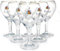 LEFFE - Bicchieri da Birra Originali Leffe in Puro Vetro - Calici da Birra Leffe Ufficiali da 25cl - Set da 6 Bicchieri