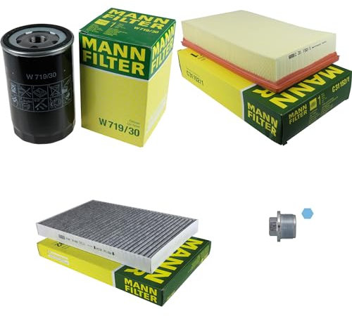 EISENFELS Inspektionspaket Wartungspaket Filterset mit Ölfilter W 719/30, Luftfilter C 31 152/1, Innenraumfilter CUK 3192, Verschlussschraube