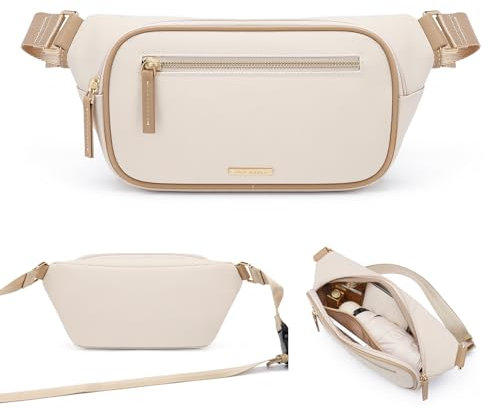 GOLF QUALITY Bauchtasche Damen Herren Gürteltasche Hüfttasche Doggy Bag Outdoor Sport Groß Handytasche Wasserdicht Umhängetasche Camping Schultertasche Herren, Geld Pouch Pack