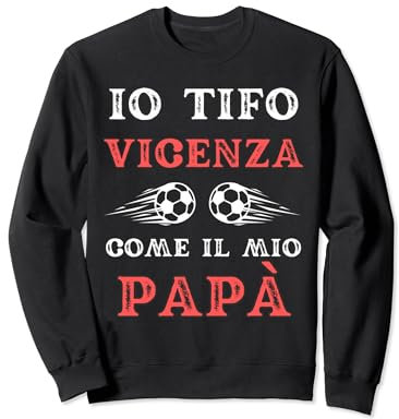 Vicenza Calcio Bambino Divertente Idea Regalo Tifoso Felpa