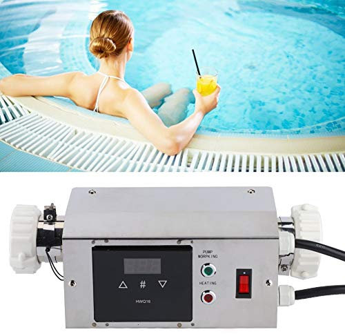 Termostato digital eléctrico para piscina, spa, controlador de calentador de piscina para un control preciso de la temperatura