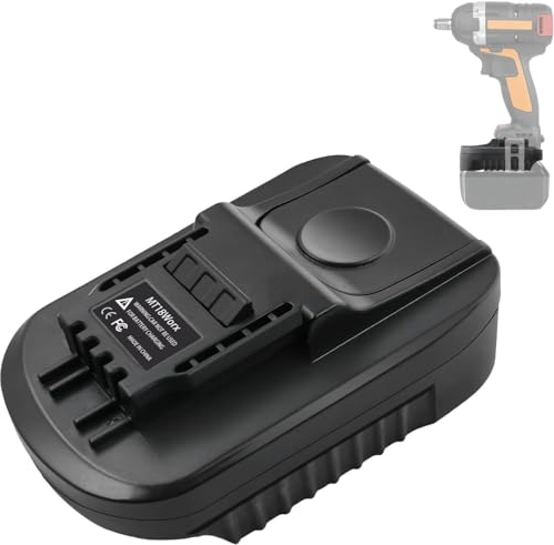 Battery Adapter for Worx 18V 4-Pin Battery, for Bosch GBA Professional 18V System Battery Works in Worx 20V 4-Pin Li-Ion Power Tool (No Battery)