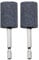 2 Pcs Rotary Grinding Stone with 1/4'' Hex Shank, Grinding Wheel Sharpening Head, Carving Grinding Electric Drill Bits, Abrasive Stone Mounted Grinding Point for Rotary Tool Drill (Cylindrical 79mm)