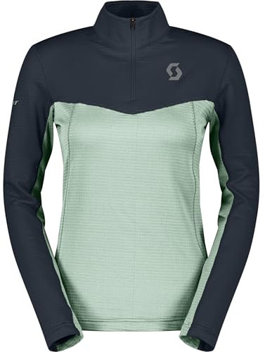 Scott SCO Pullover W's Defined Light Dark Blue/Fresh Green - M