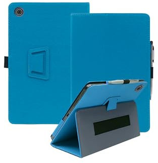 Protective Leather Case for Cheerjoy A6H & ZIBATIS ZASA6H00 & Ainmel 2024 11 inch Tablet Android 14 Tablets Cover with Stand, Shockproof & Multi-functional Design,Lightblue