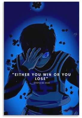 Blue Lock Anime-Poster auf Leinwand (25), Poster, coole Kunstwerke, Malerei, Wandkunst, Leinwanddrucke, hängende Bilder, Poster, 30 x 45 cm