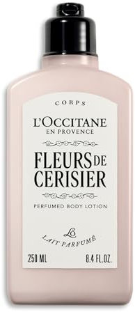 L'OCCITANE - Lait Corps Fleurs de Cerisier - 250 ml - Fabriqué en France