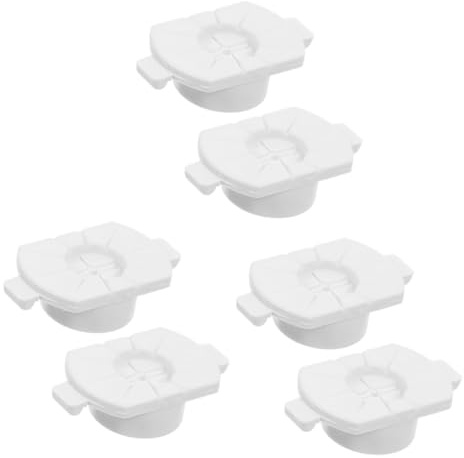 VALICLUD 6pcs Eyeglass Edging Machine Accessory Hard Grinding Suction Cups for Glasses Lens Glasses Edging Tools