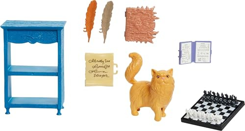Mattel Harry Potter Toys, Diagon Alley Collectible Shops, Scribbulus mit 8 vom Film inspirierten Accessoires und Überraschungen