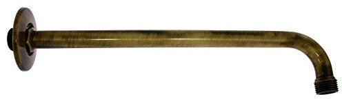 Wandarm/Wandanschluss/Wandausleger für Regendusche - 30 cm - Messing Altmessing